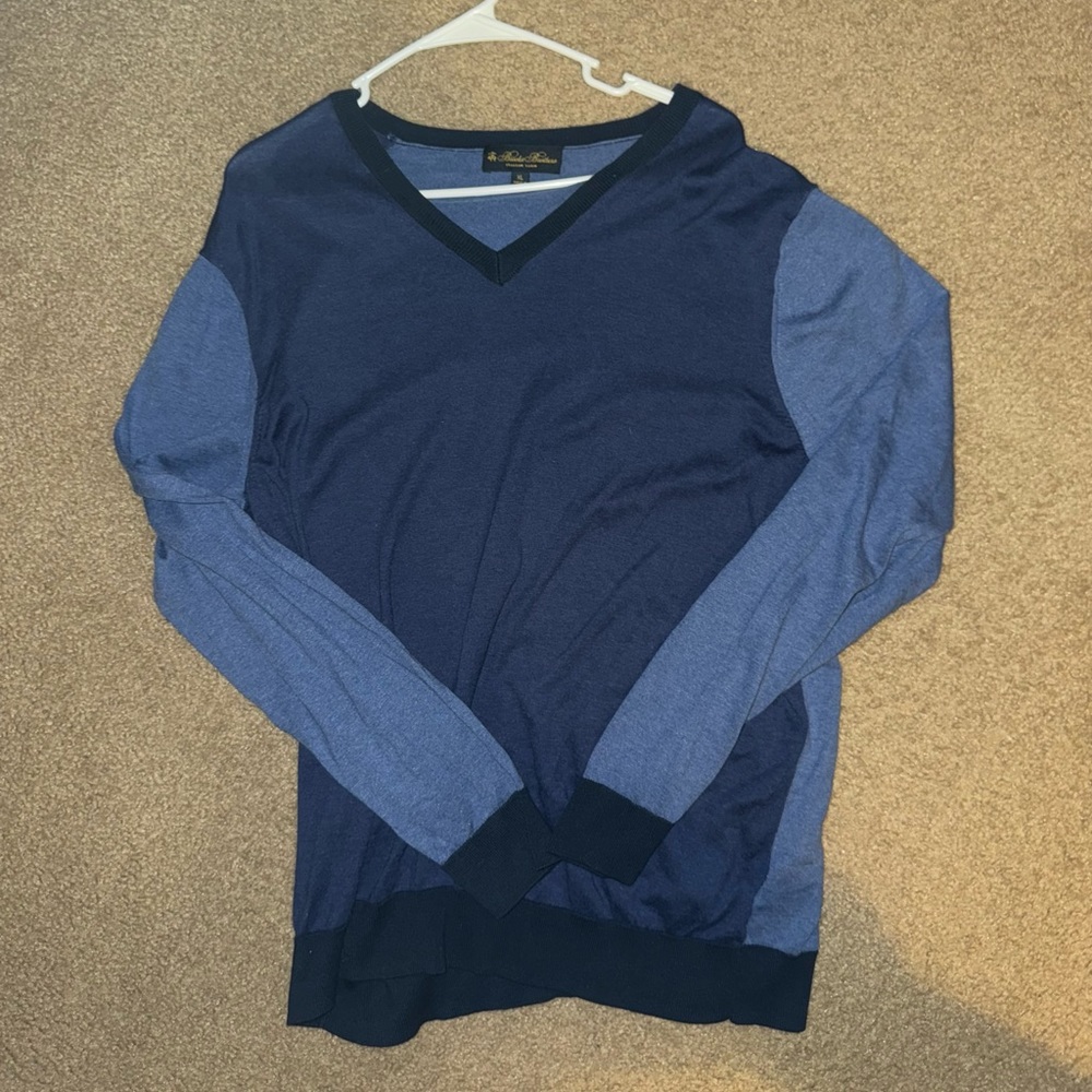 Men’s Brooks Brothers Blue Sweater